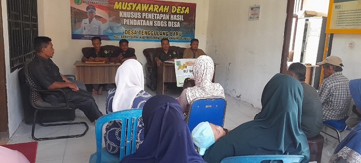 BLT-Dana Desa Perdana Tahun 2023 Desa Tenggulang Baru Diserahkan